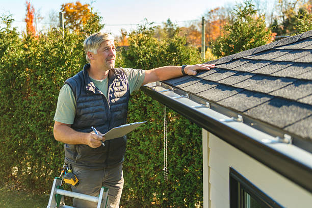 Professional Commercial Roofing technician working in Stevens, PA
